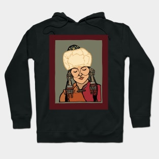 Turkic Woman Hoodie